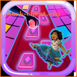 Encanto tiles hop dancing ball icon