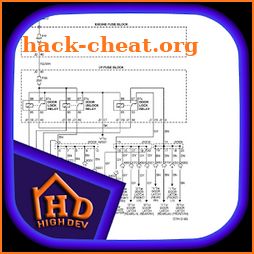 Engine Control  Module Circuit icon