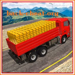 Euro Gold Truck Transport: Cargo Plane Sim 2019 icon