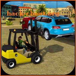 Excavator Car Transport Forklift Simulator icon