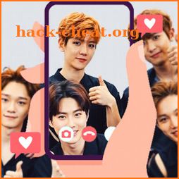 Exo Fake Video Call: Call With Exo Idol kpop Prank icon