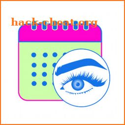 Eyelash Tech Appointment App icon