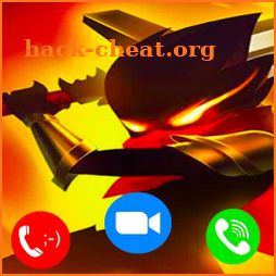 Fake Call & Video - Stickwar icon