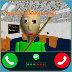 Fake Call for  Baldi's Basics 📱 Fake Video icon