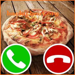 fake call pizza game icon