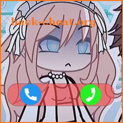 Fake Video Call Gacha Life icon