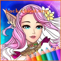 Fantasy Coloring Book icon