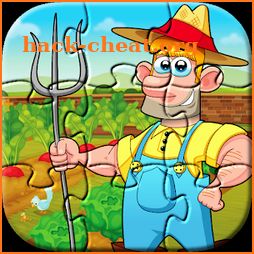 Farm Animal Puzzles for Kids icon