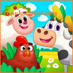 Farm for kids icon