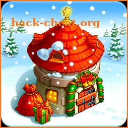 Farm Snow: Happy Christmas Story With Toys & Santa icon