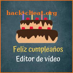 Feliz cumpleaños video con fotos y música icon