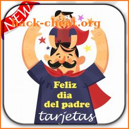 feliz dia del padre tarjetas icon