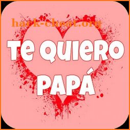 Feliz día del Padre Te quiero papa Imagenes icon