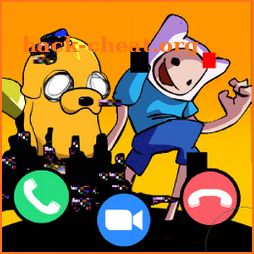 Finn Pibby FNF Fake Video Call icon