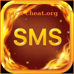 Fire Messenger for SMS - Default SMS&Phone handler icon