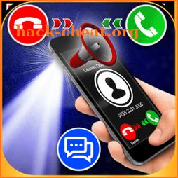 Flash Alert on Call- Caller Name Announcer icon