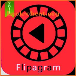 Flipagram photostory maker with music icon