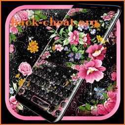 Floral Keyboard icon