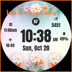 Floral Spring Watch Face icon