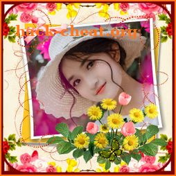 Flower Photo Frame Editor  & HD Frames icon