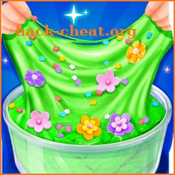 Fluffy Glitter Flower Slime - Crazy Slime Fun icon