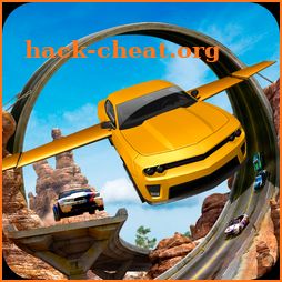 Flying Car Stunts On Extreme Tracks icon