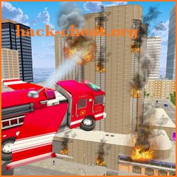 Flying Fire Truck Simulator icon