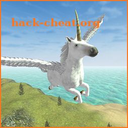 Flying Unicorn Simulator Free icon