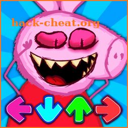 FNF Pink Pig VS Friday Mod icon