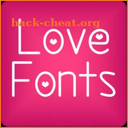 Fonts Love for FlipFont® Free icon