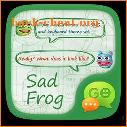 (FREE) GO SMS SAD FROG THEME icon