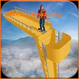 Freestyle Vertical Ramp Skateboard: Skating Games icon