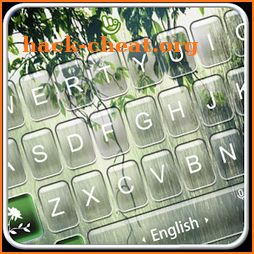 Fresh Spring Rain Keyboard Theme icon