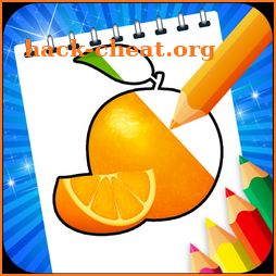 Fruits and Vegetables Coloring Game icon