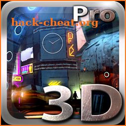 Futuristic City 3D Pro lwp icon