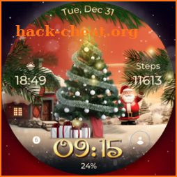 G058 Christmas Tree Watch Face icon