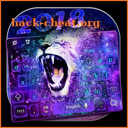 Galaxy Lion Nebula Keyboard icon