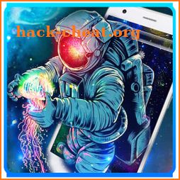 Galaxy Spaceman Theme icon