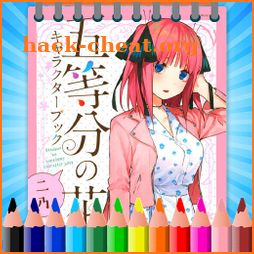 五等分の花嫁 Game Coloring Book icon