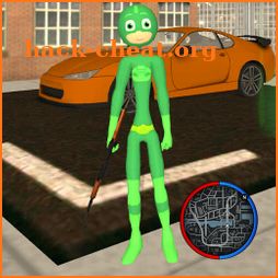 Geeko Stickman Rope Hero Miami Gangstar Masks icon