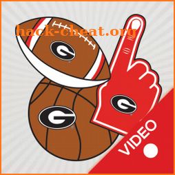 Georgia Bulldogs Animated Selfie Stickers icon