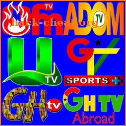 GHANA TV, Adom TV, TV3, UTV, Net2 TV, MOGPA TV, GH icon