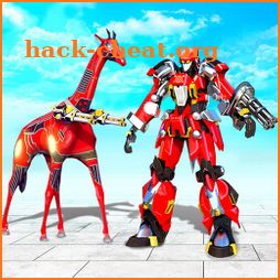 Giraffe Robot Transform Game: Robot Shooting Games icon