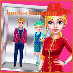 Girl Hotel Hostess Resort Paradise icon