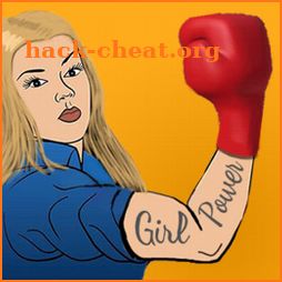 Girl Power 3D icon