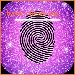 Glitter Fingerprint Lock Screen icon