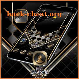 Gold Black Luxurious Theme icon