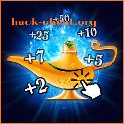 Gold Lamp Clicker: Wish mining Idle icon