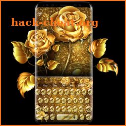 Golden Rose Keyboard icon