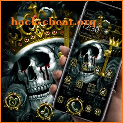 Golden Royal Skull Theme icon